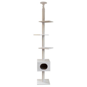 Kerbl Pet Kratzbaum Ferdi, weiß Produktbild