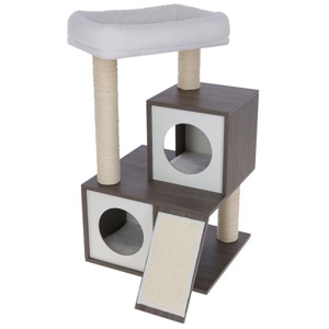 Kerbl Pet Kratzbaum Flair, weiß/grau Produktbild