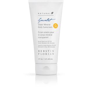 Kerstin Florian Sheer Mineral Body Sunscreen SPF 30, 177 ml produkt bild