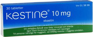 Kestine, filmdragerad tablett 10 mg 30 st
