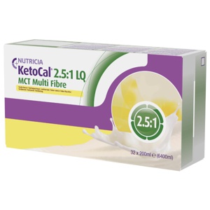 KetoCal 2,5:1 LQ MCT Multi fibre 32x200 ml produktbilde