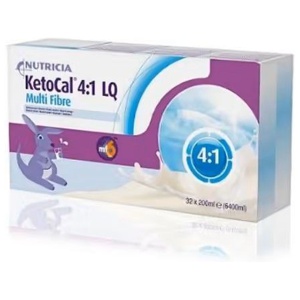 KetoCal 4:1 LQ spesialernæring flytende nøytral 32x200 ml produktbilde