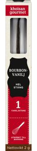 Khoisan Gourmet Vaniljstång Bourbon 1 st produkt bild