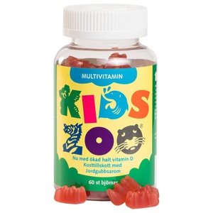 Kids Zoo Multivitamin, 60 tuggtabl produkt bild