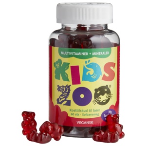 KidsZoo Multivitamin+Mineraler vegansk 60st produkt bild
