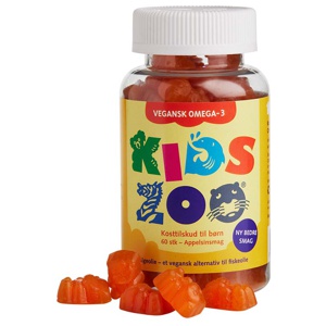 KidsZoo Vegansk Omega-3 60 tuggisar produkt bild