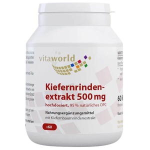 KIEFERNRINDENEXTRAKT 500 mg 95% OPC Kapseln Produktbild