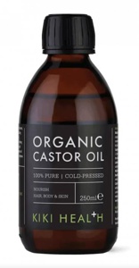 Kiki Health Castor Oil 250 ml – Økologisk kaldpresset lakserolje produktbilde