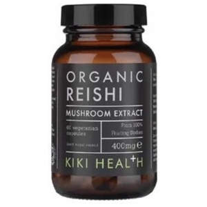 Kiki Health Organic Reishi Extract 400mg 60 kapsler produktbilde