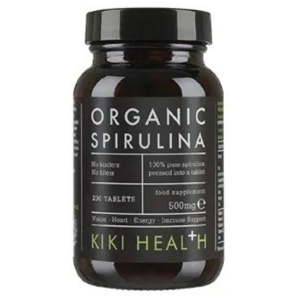 Kiki Health Organic Spirulia 500mg 200 tabletter produktbilde