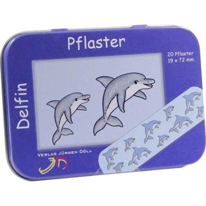 Kinderpflaster Delfin Dose, 20 St Pflaster Produktbild