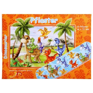 KINDERPFLASTER Dinosaurier Briefchen Produktbild