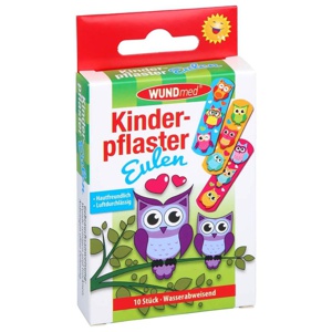 Kinderpflaster Eulen Produktbild