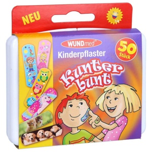 KINDERPFLASTER Kunterbunt 50 St Pflaster Produktbild