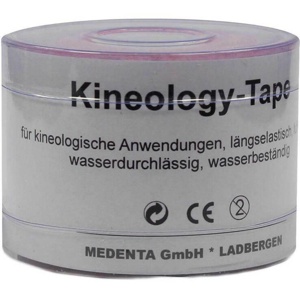 Kineology Tape pink 5mx5cm, 1 St Bandage Produktbild
