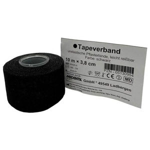 Kineology Tape schwarz 5mx5cm, 1 St Bandage Produktbild