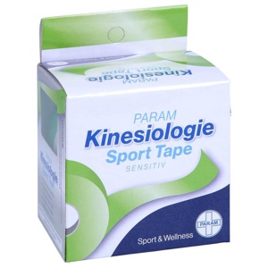 KINESIOLOGIE Sport Tape 5 cmx5 m grün Produktbild