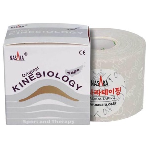 Kinesiologie Tape 5 cm x 5 m weiß, 1 St n.v. Produktbild