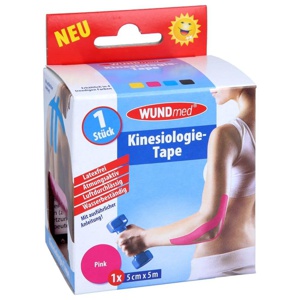 KINESIOLOGIE Tape 5 cmx5 m pink Produktbild