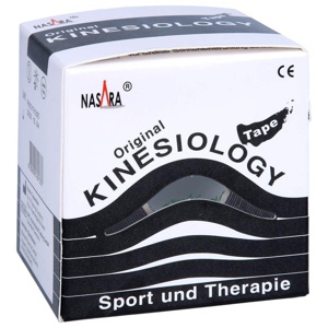 KINESIOLOGIE Tape 5 cmx5 m schwarz Produktbild