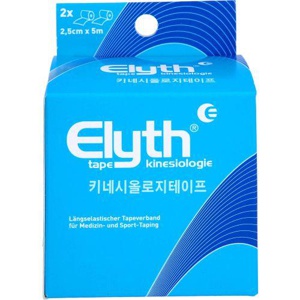 KINESIOLOGIE Tape Elyth 2,5 cmx5 m blau Produktbild