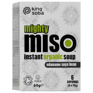Clearspring Instant Miso suppe Edamame bønner Ø 60 g produktbillede