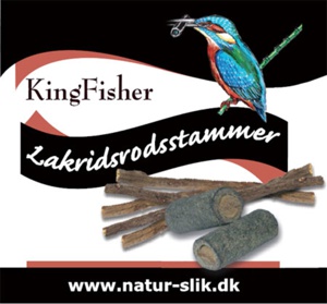 Kingfischer Lakridsrodsstammer - 70 g produktbillede