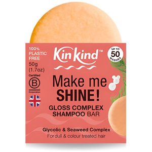 KinKind Make me SHINE! Gloss Complex Shampoo Bar Seaweed 50g product image