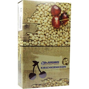 KIRSCHKERNKISSEN 20x30 cm mit Flausch bordeaux Produktbild