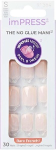 KISS imPRESS Bare French Heroic løsnegler 30 stk produktbilde