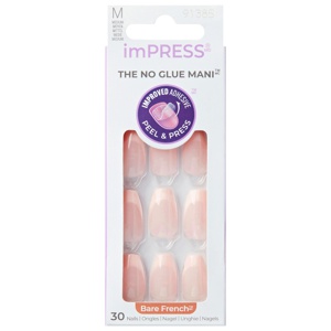KISS imPRESS Nails Bare French Genuine produktbilde