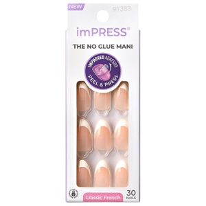 KISS imPRESS Nails Classic French Everlasting produktbilde