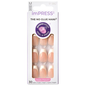 KISS imPRESS Nails Classic French Ideal produktbilde
