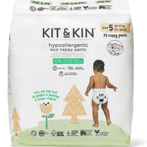 Kit & Kin Eco Nappy Pants Size 5 (12-17kg) 20 st produkt bild