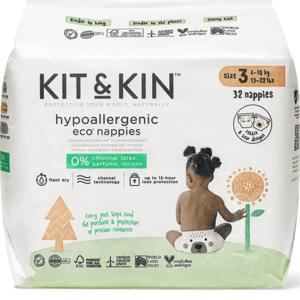 Kit & Kin Eco Nappies Size 3 (6-10kg) 32 st produkt bild