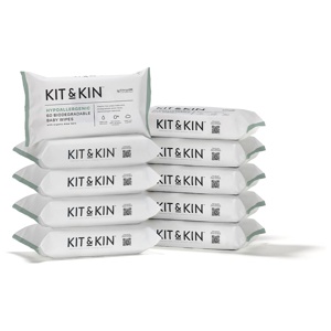 Kit & Kin Våtservetter 10x60 st produkt bild