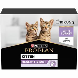 Kitten Healthy Start med Kalkon - 10 x 85 g produkt bild
