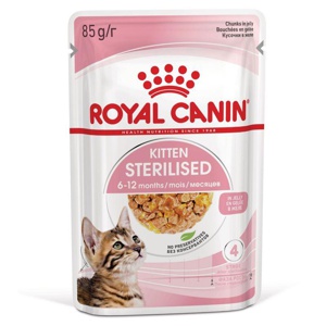 Kitten Jelly menuboks pouch sterilised 12 x 85 g produktbillede