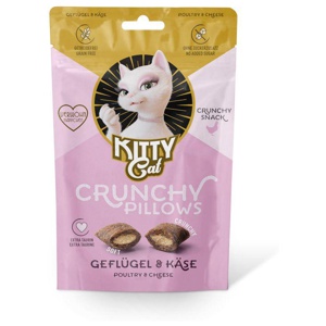 Kitty Cat Crunchy Pillows Geflügel & Käse Produktbild