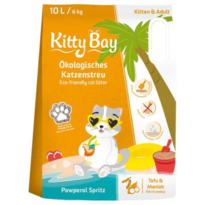 KittyBay Ökologisches Katzenstreu Pawperol Spritz Tofu & Maniok Produktbild