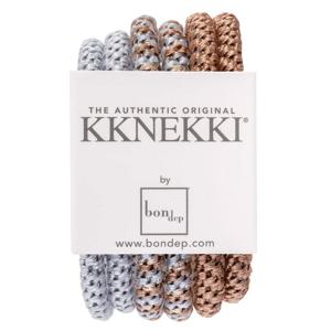 Kknekki Slim Hair Tie Bunt 8 6 st. produkt bild