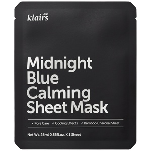 Klairs Blue Calming Midnight Sheet Mask 25 ml Produktbild