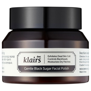 Klairs Gentle Black Sugar Facial Polish 110g produktbillede