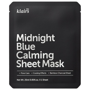 Klairs Midnight Blue Calming Sheet Mask 25ml produkt bild