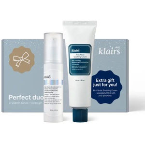 Klairs Perfect Duo Freshly Juiced Vitamin Charging Serum + Rich Moist Soothing Cream 110 ml produktbillede