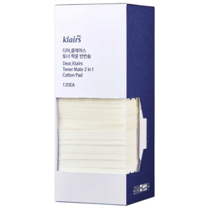Klairs Toner Mate 2 in 1 Cotton Pad produkt bild
