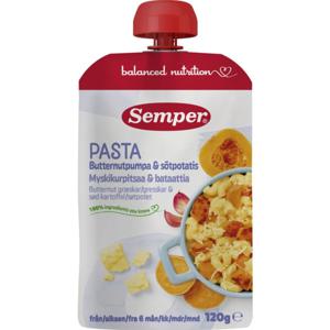 Klämmis Pasta, pumpa & sötpotatis 6 m produkt bild