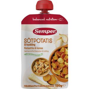 Klämmis Sötpotatis & Kyckling 6 m produkt bild