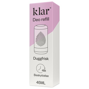 Klar Deo Refill Dewy Fresh 45 ml produkt bild