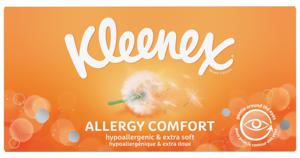 Kleenex Allergy Comfort Box Näsdukar 56-pack produkt bild